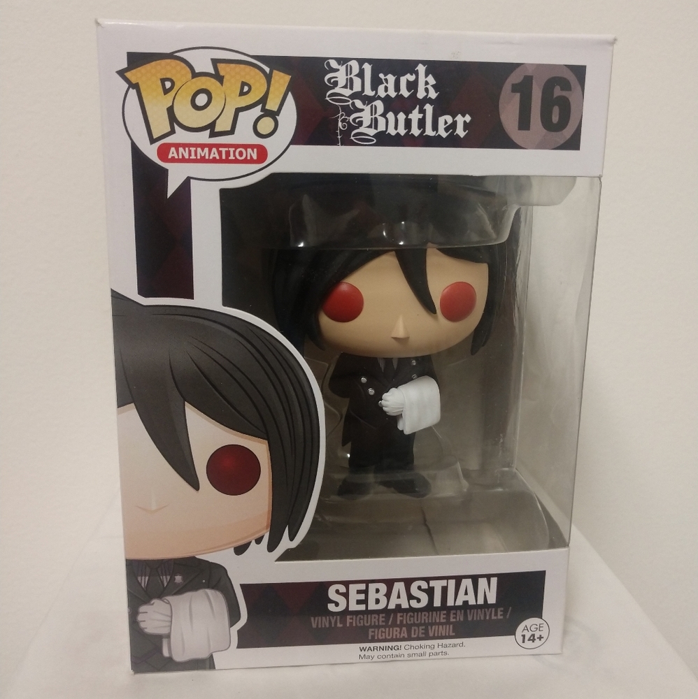 Funko Pop Animation Sebastian Black Butler